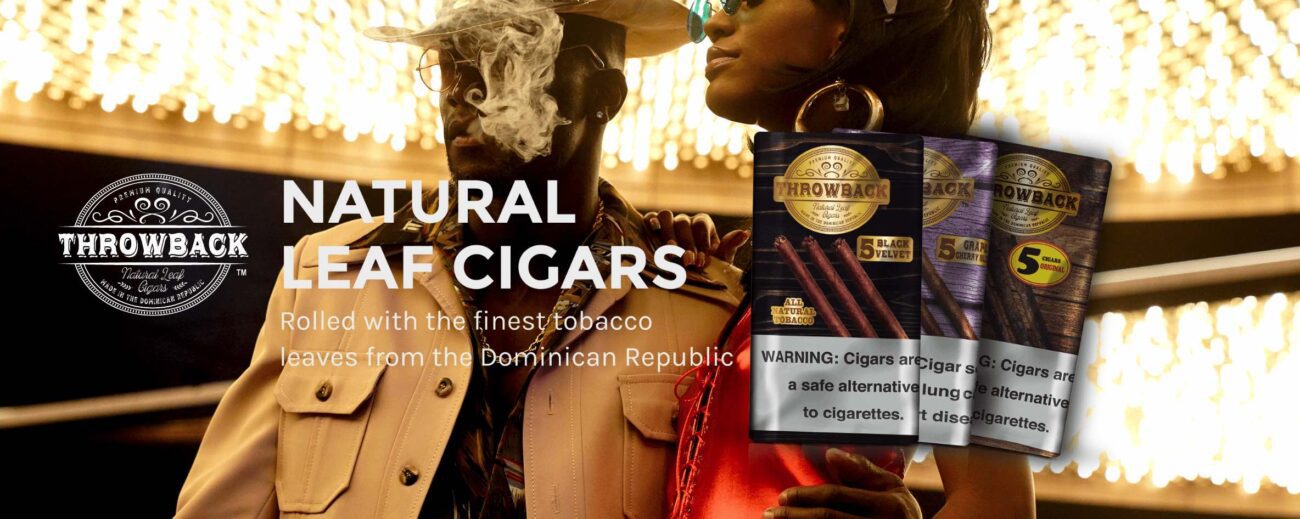 Throwback Natural Leaf Cigars are the top smoking choice for rappers all over the world. Get in on the hip hop trend and get some cigars today.