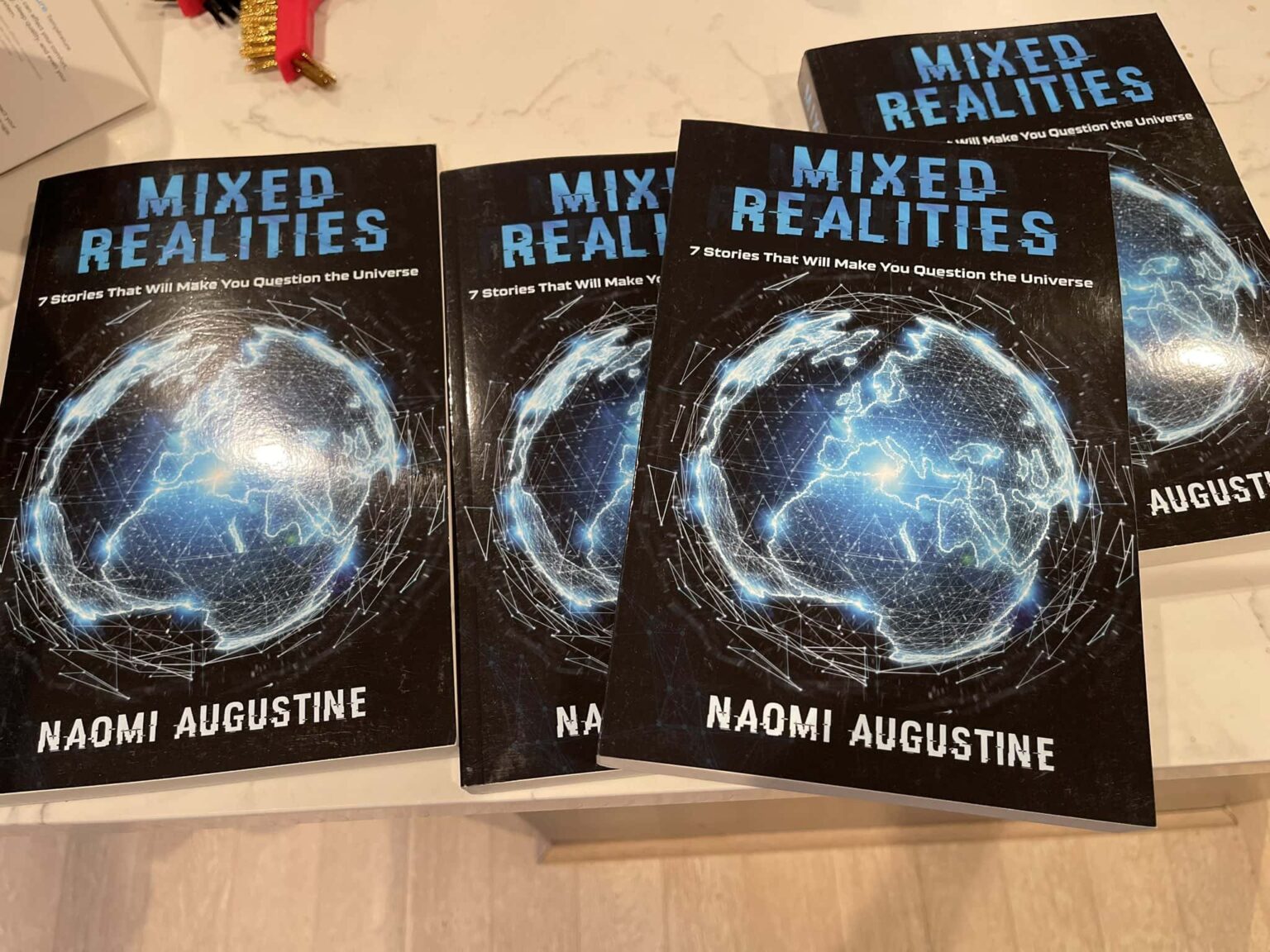 Naomi Augustine is inventing new narrative forms, fusing old media with new technology. Enter the future with her latest book 'Mixed Realities'.