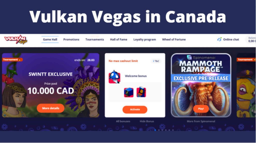 From this review, you will learn everything about Vulkan Vegas online casino. We tried to tell you everything about registration, loyalty program games, and much more. Read on and start winning!