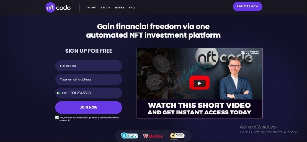 The NFT Code trading review will provide you with the info to make your choice. If you're looking for a profitable program, this might be your solution.