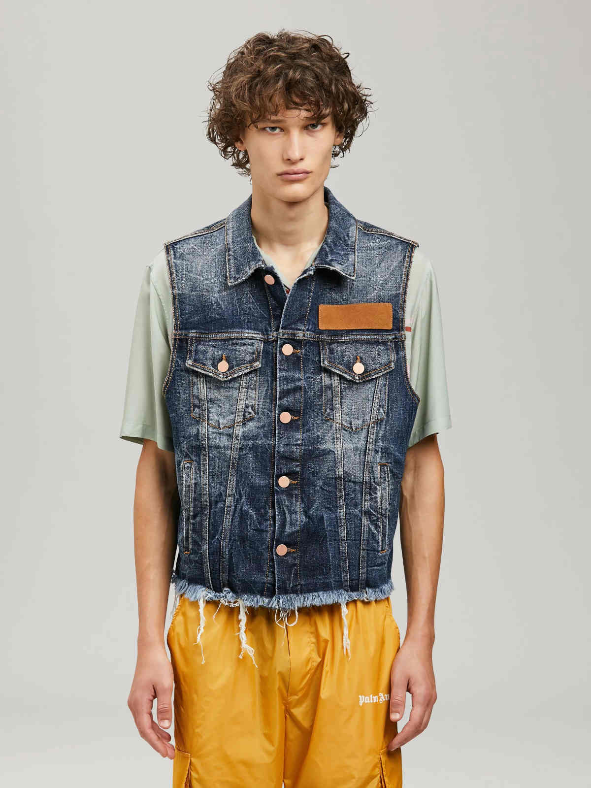 denim vest fashion