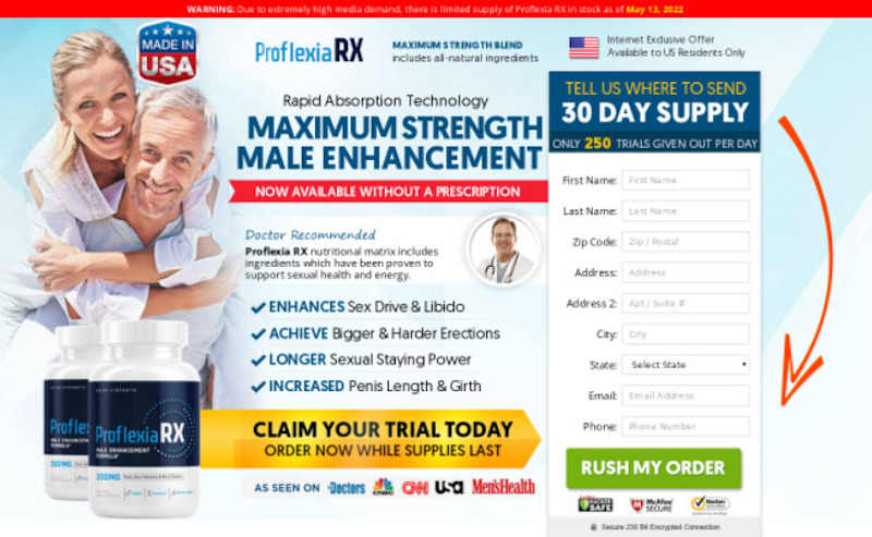 In terms of male enhancement products, Proflexia RX Male Enhancement is one of the most effective on the market right now. Read our review now!