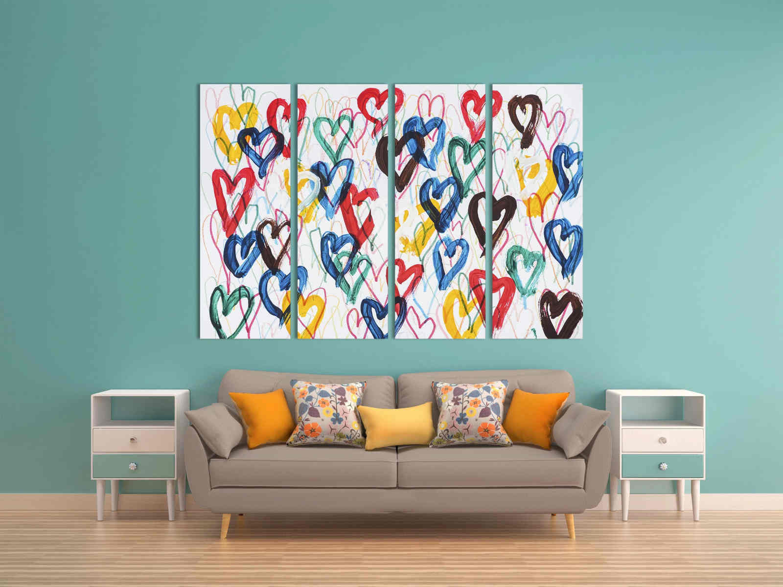 pop art canvas ideas