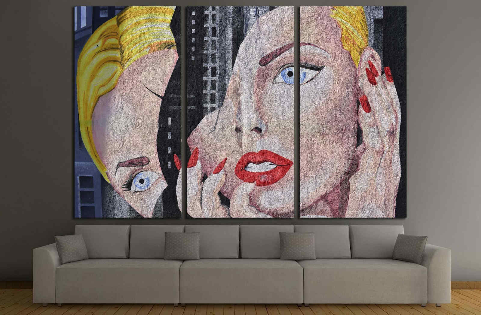 pop art canvas ideas