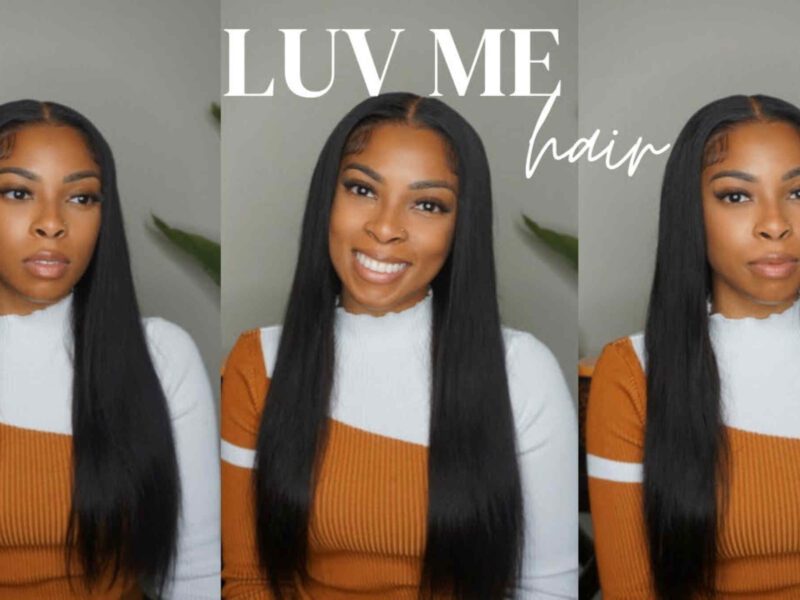 Ready to step your hair game up? Get the 40 inch lace front of your dreams and then some when you shop for Luvme body wave wigs!