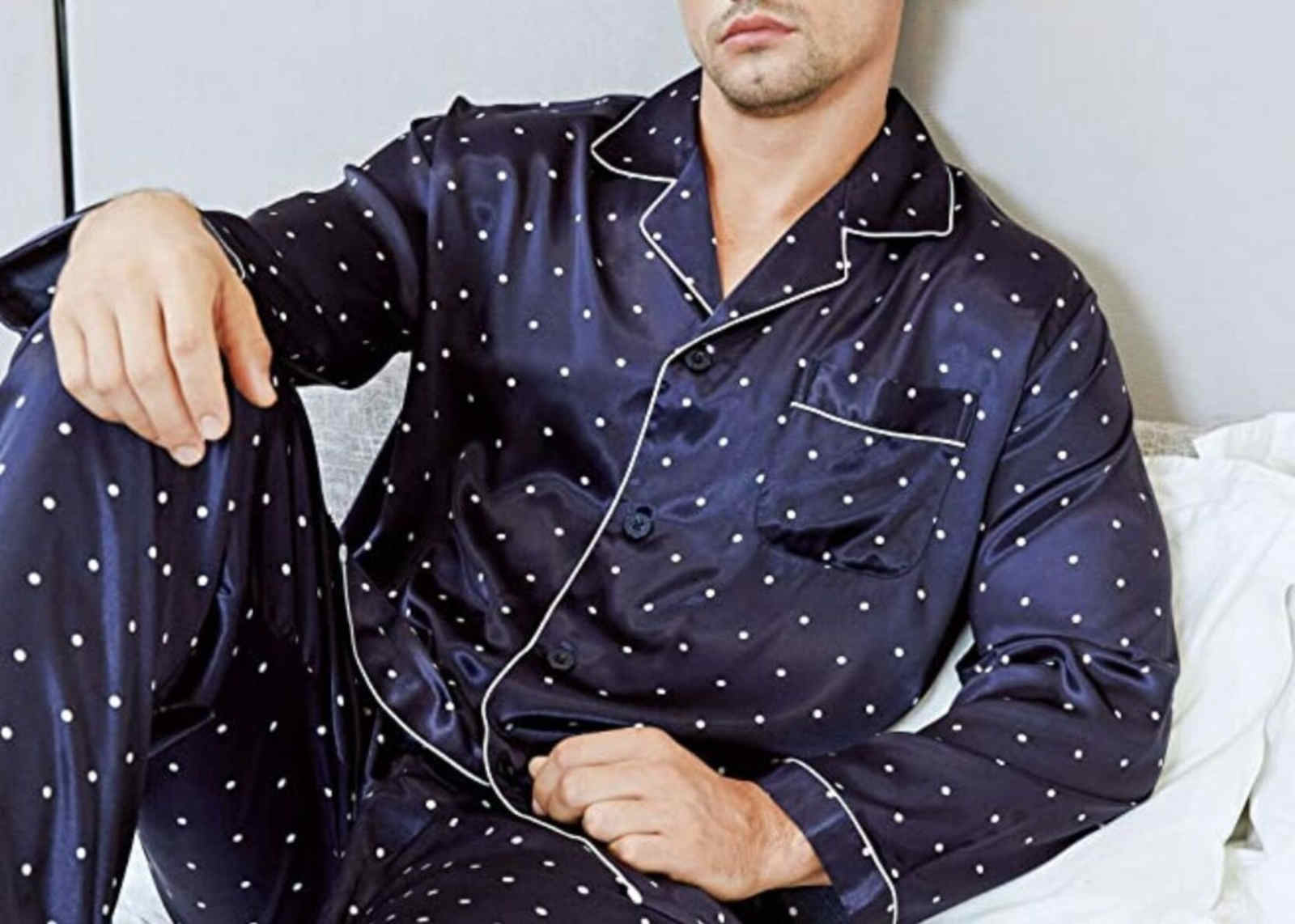 men's silk pyjamas