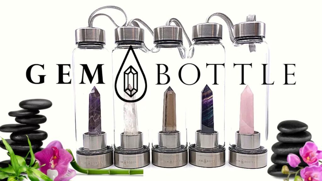 The Gem Bottle, which is unlike any other water bottle, transforms the water an individual consumes. Let's dive in.