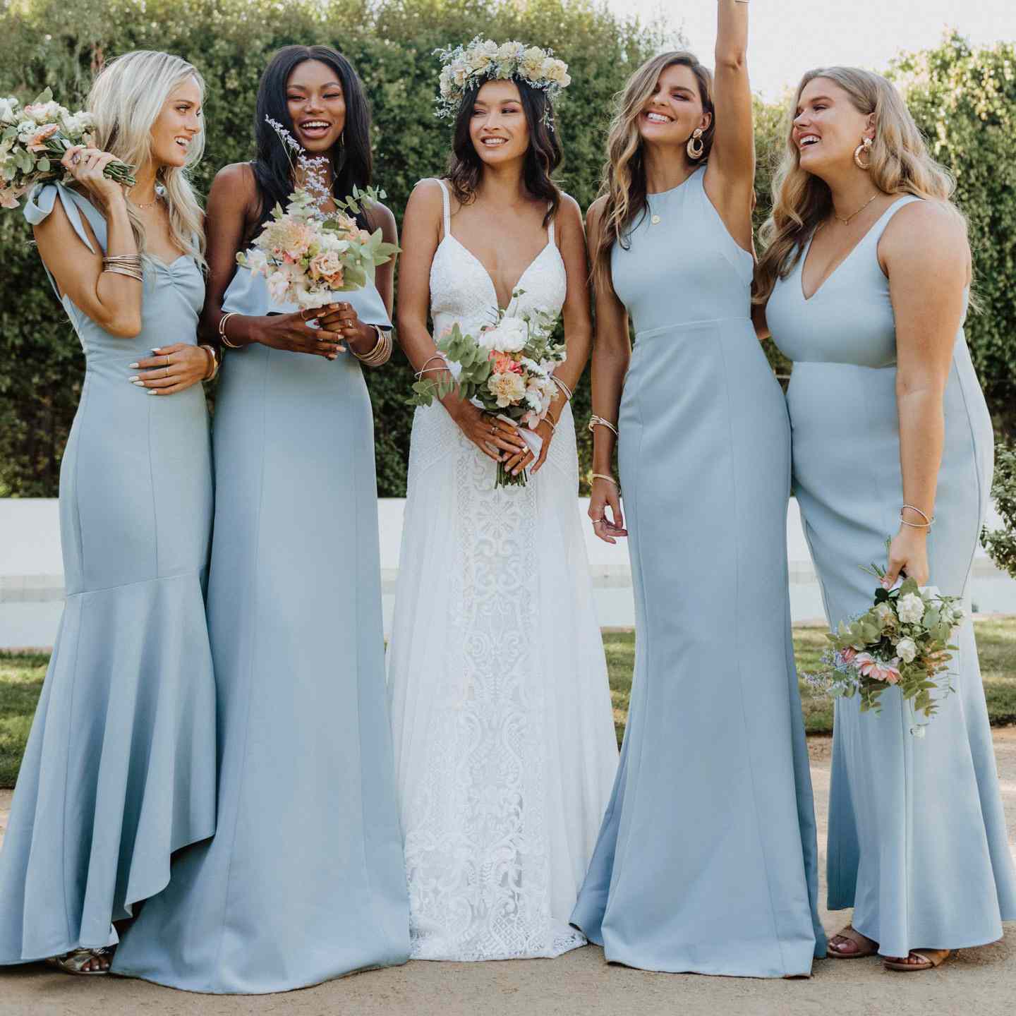 Mermaid burnt orange satin bridesmaid dresses are a bold and vibrant choice. Here are the best dresses you can choose from.