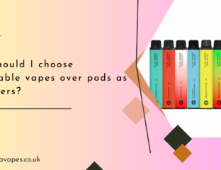 Why should I choose disposable vapes over pods as beginners?