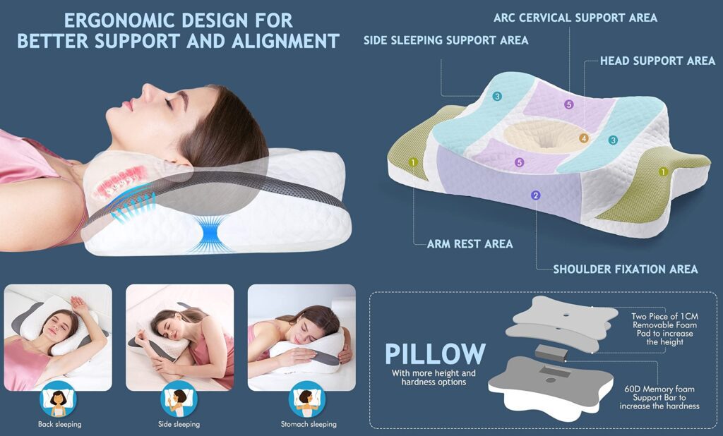 Sleep Better and Wake Up Pain-Free with the Elegear Cervical Pillow ...