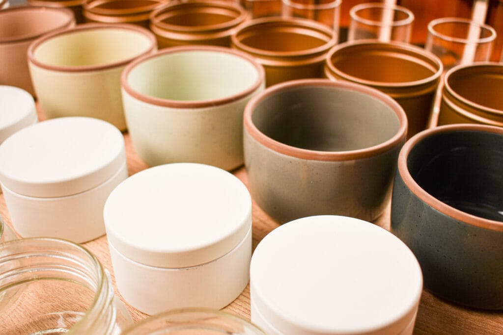 Ceramic Candle Jars