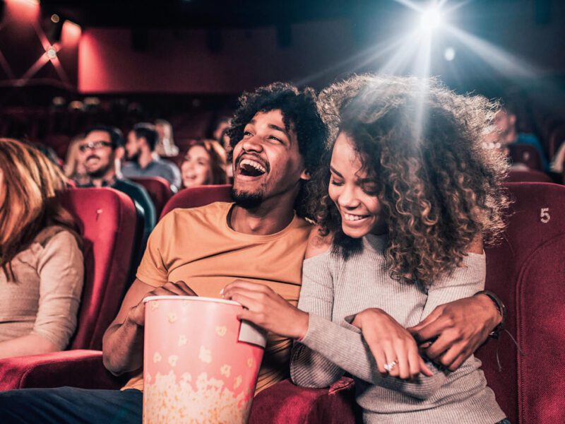 Going out to the movies is still one of the most popular choices for a romantic evening. Here's how you can dress for your date.