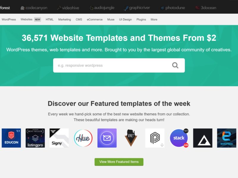 ThemeForest is a leading online marketplace offering a vast selection of high-quality website themes and templates. Is it worth your time?