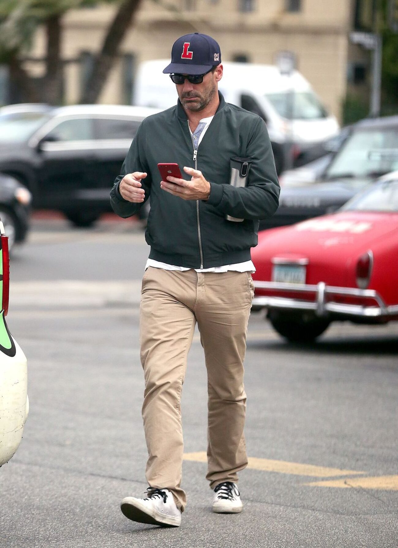 John Hamm is married for one reason only? The actors bulge has seen a bulge in google searches since the pandemic.