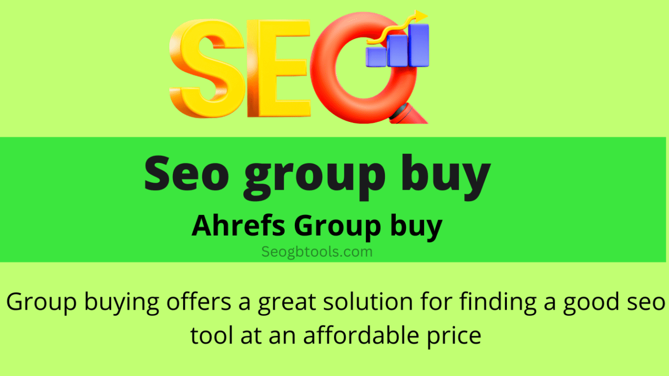 SEO group buying