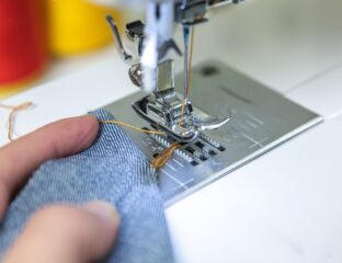 What should I do if my embroidery machine jams or gets stuck?