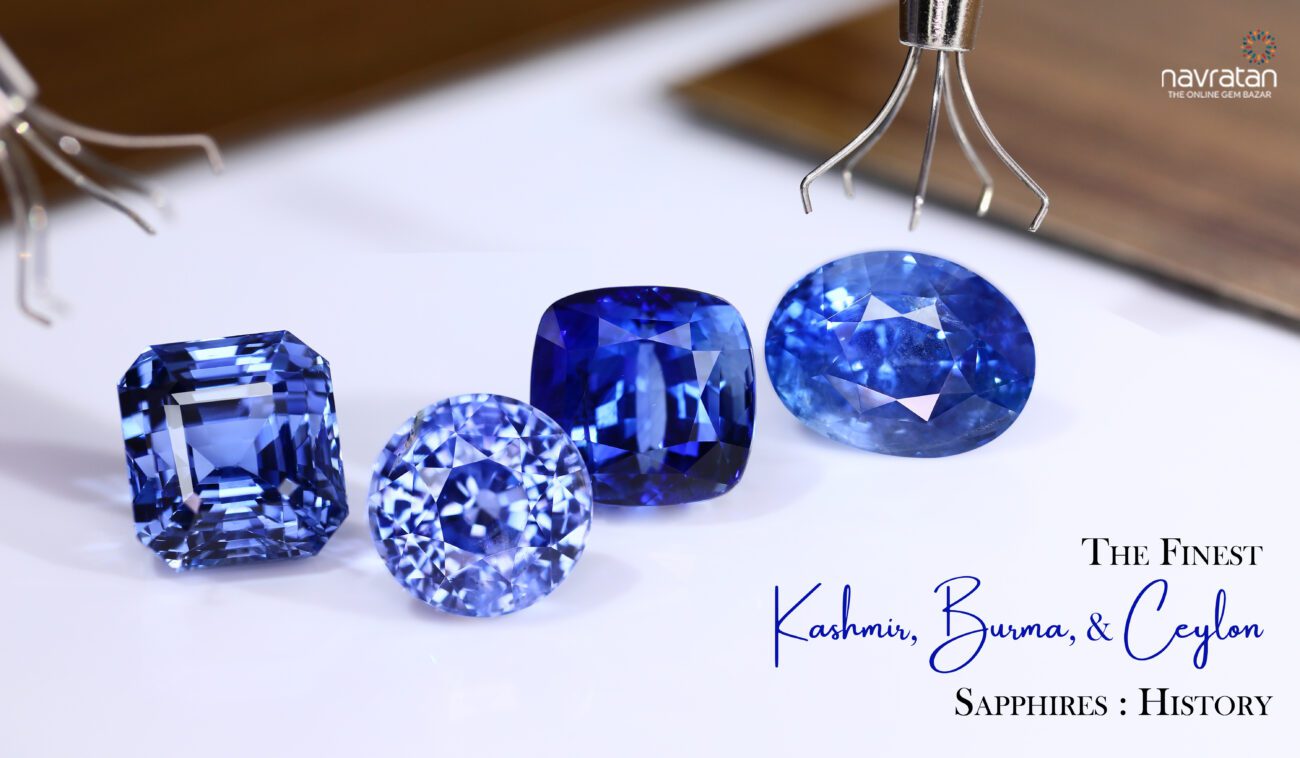 The Finest Kashmir, Burma, and Ceylon Sapphires