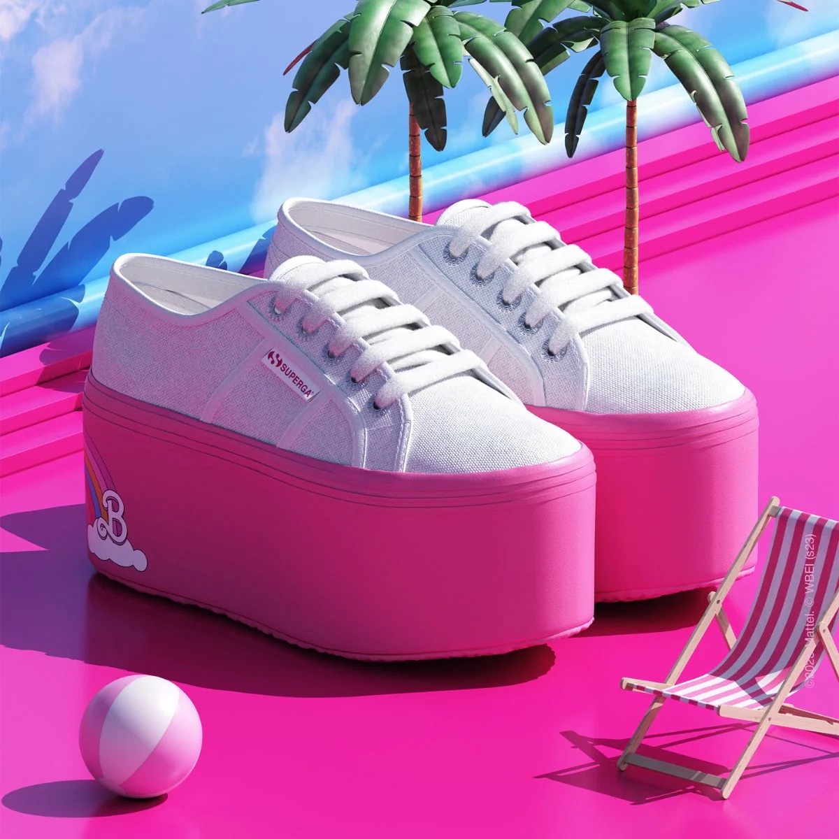 Are Superga platform sneakers actually the flyest Barbie fit? – Film Daily
