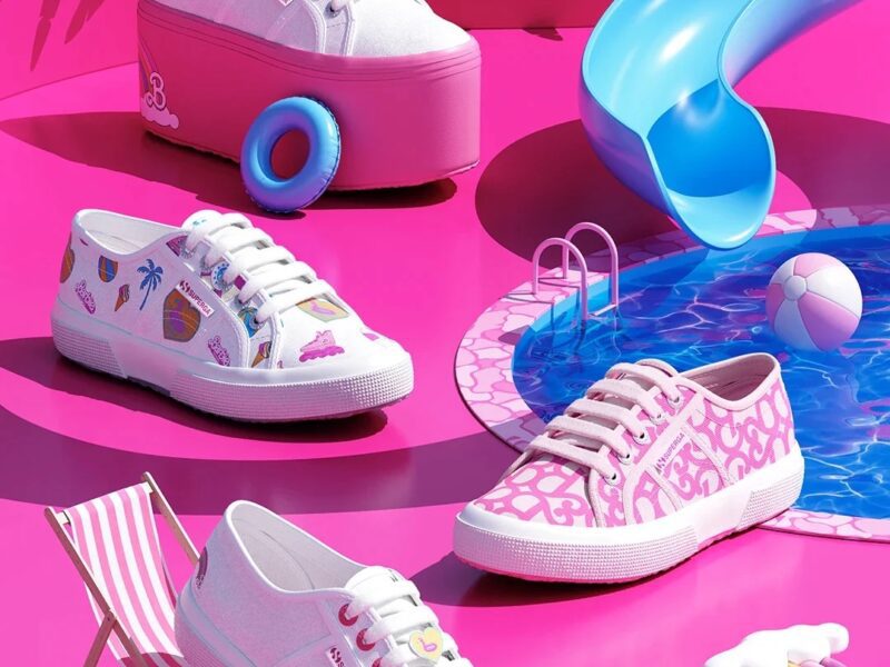 So, whether you're hitting the streets or striking a pose, Superga's got the Barbie-approved footwear game on lock. Check out these platform sneakers.