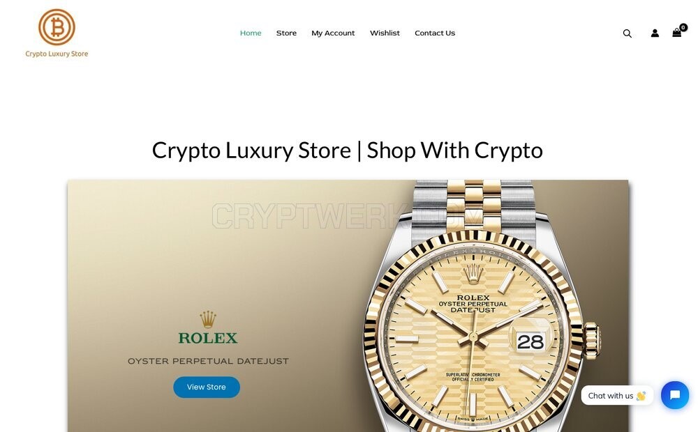 Shop with crypto