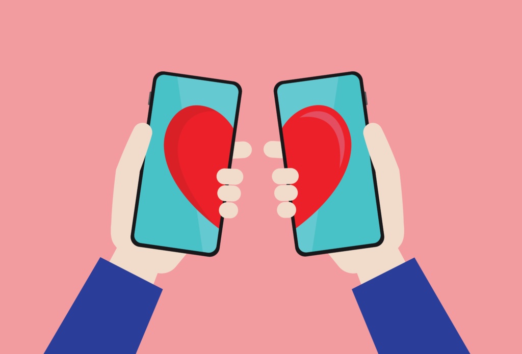 In today's hyper-connected world, finding love or a casual fling is just a swipe away. Take a look at the evolution of online dating.