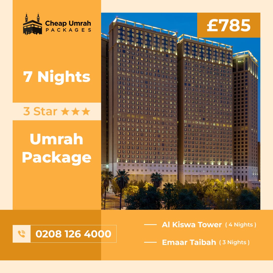 Umrah Packages for UK Muslims