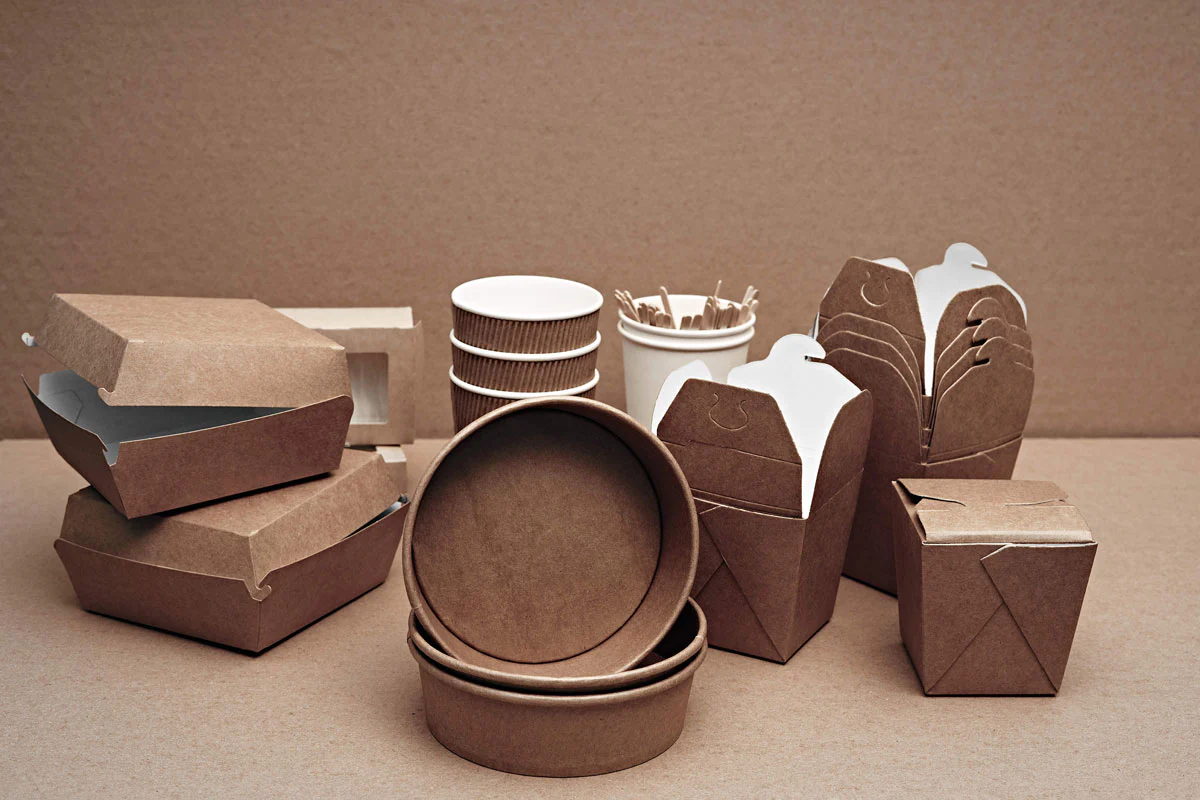 wood food packaging
