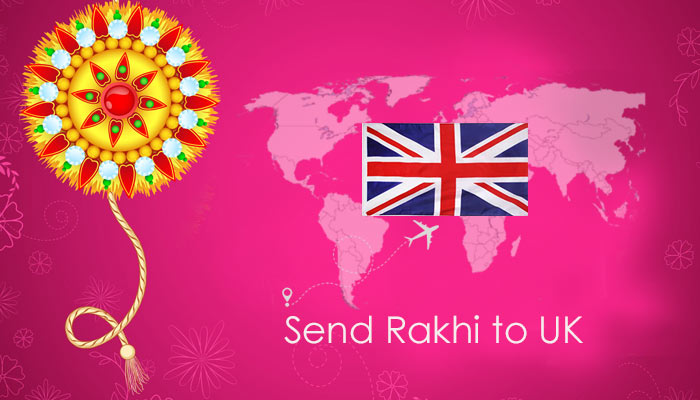 Sending Rakhi from India to UK