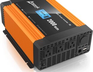 Power up with confidence: Ampeak 2000w power inverter offers 17 safety protections and hassle-free warranty