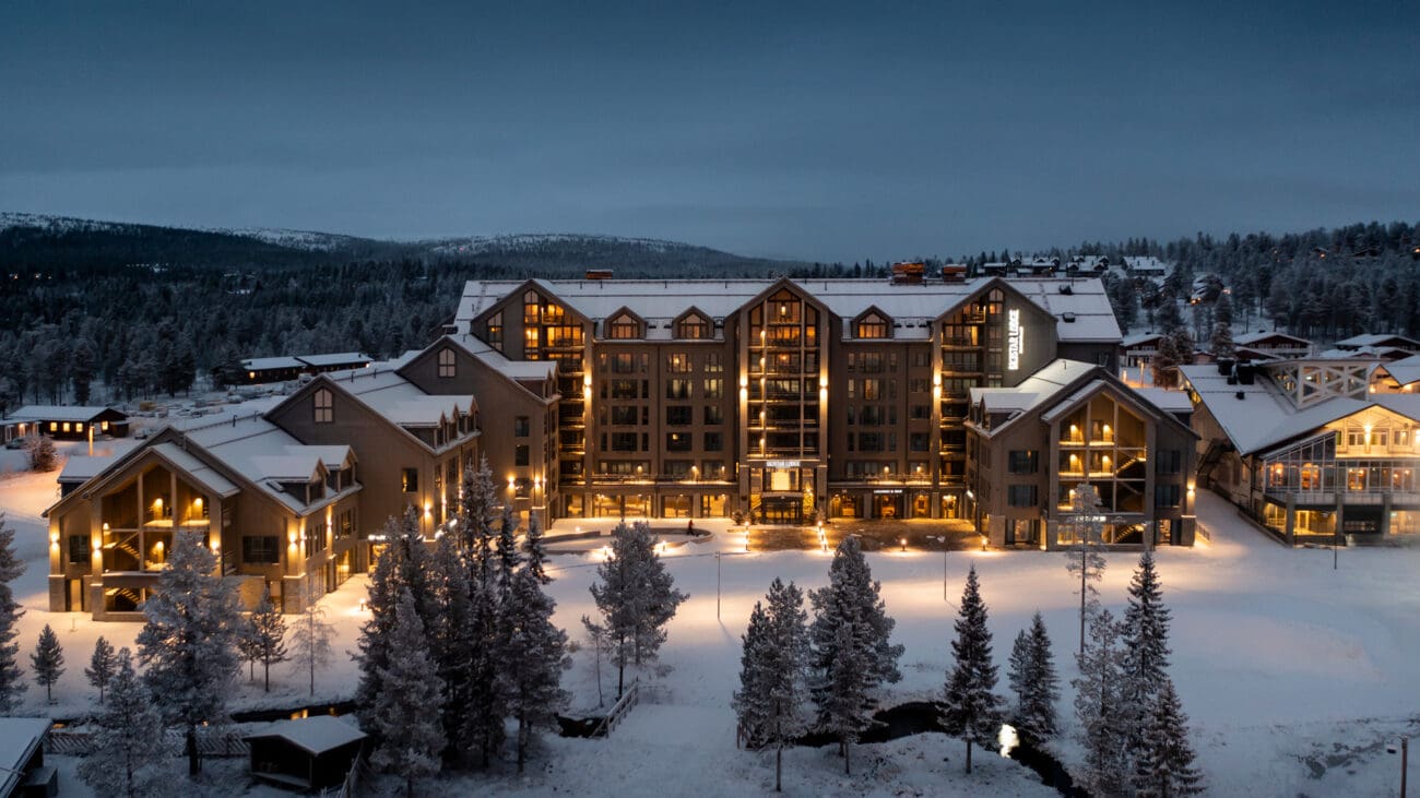 Nestled amidst the breathtaking landscapes of Sweden's winter wonderland, the concept of luxury ski lodges takes on a new dimension.