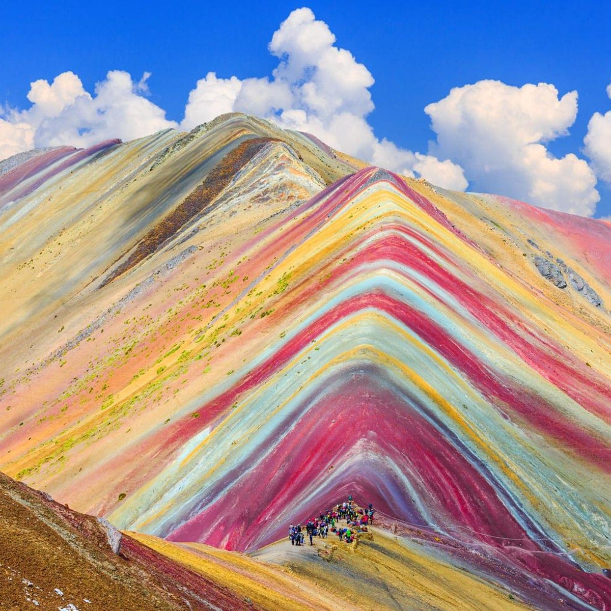 Rainbow Mountain Peru, originally known as Vinicunca